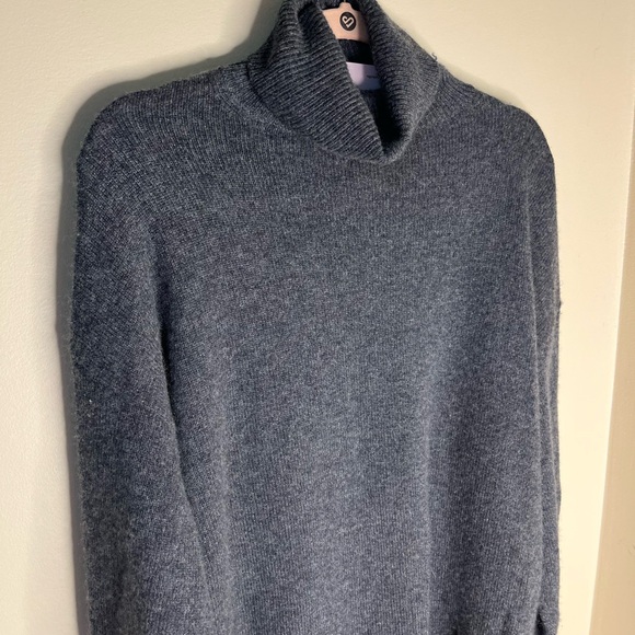 Babaton merino wool grey sweater - Picture 3 of 5